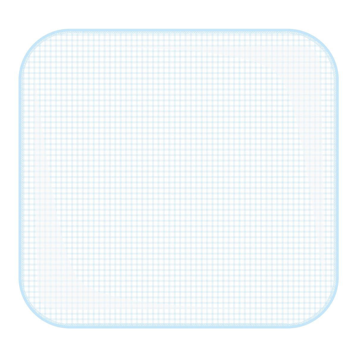 Magnolia Baby - Peek-A-Boo Wishes Light Blue Swaddle Blanket