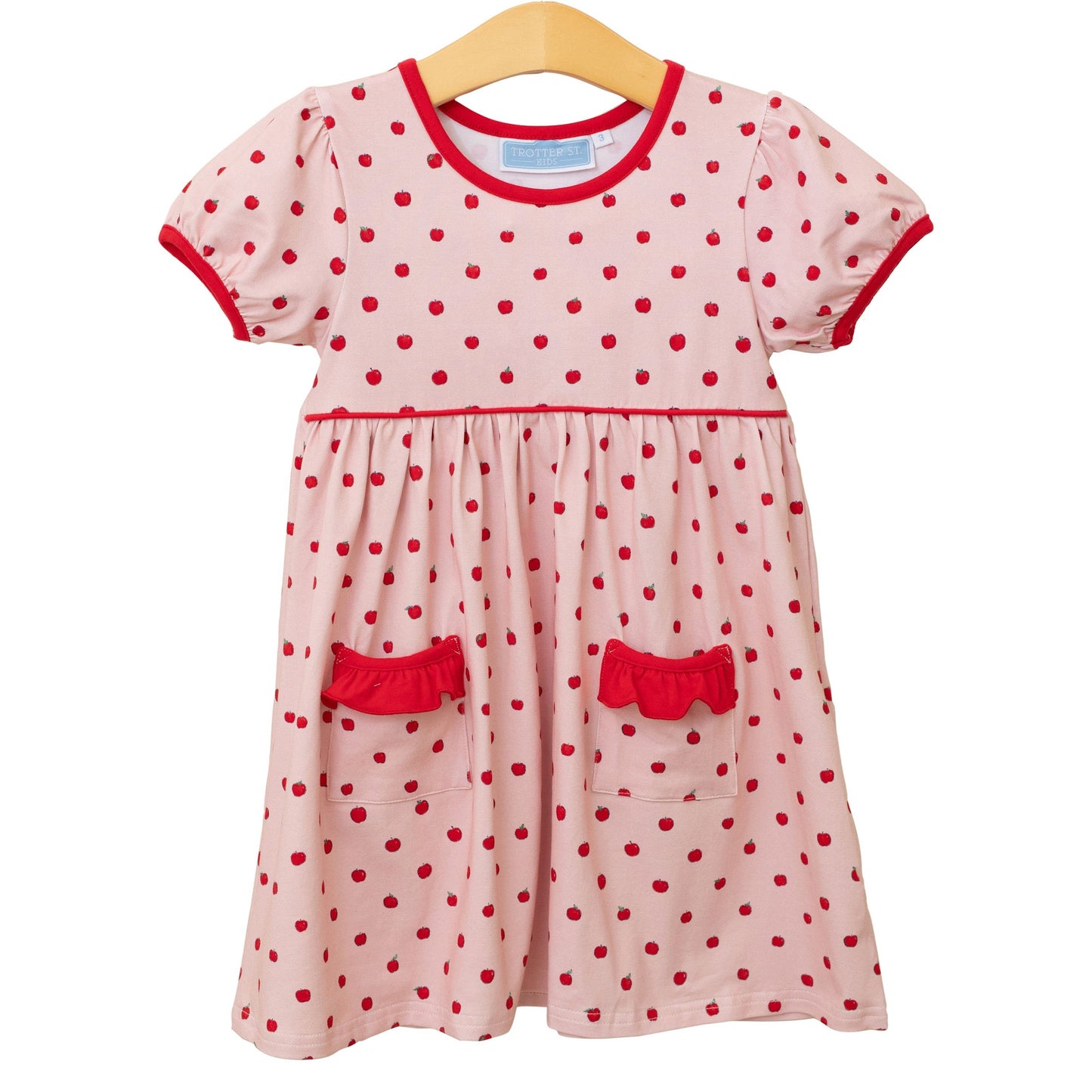 Trotter Street Kids - Apple Print Dress