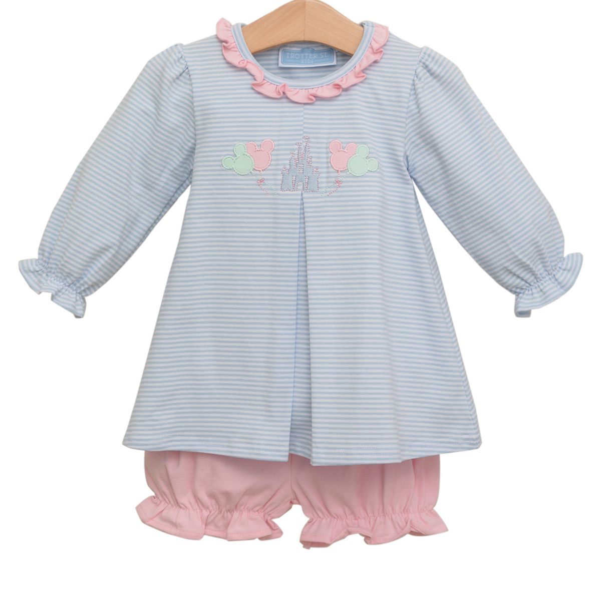 Magical Applique LS Bloomer Set