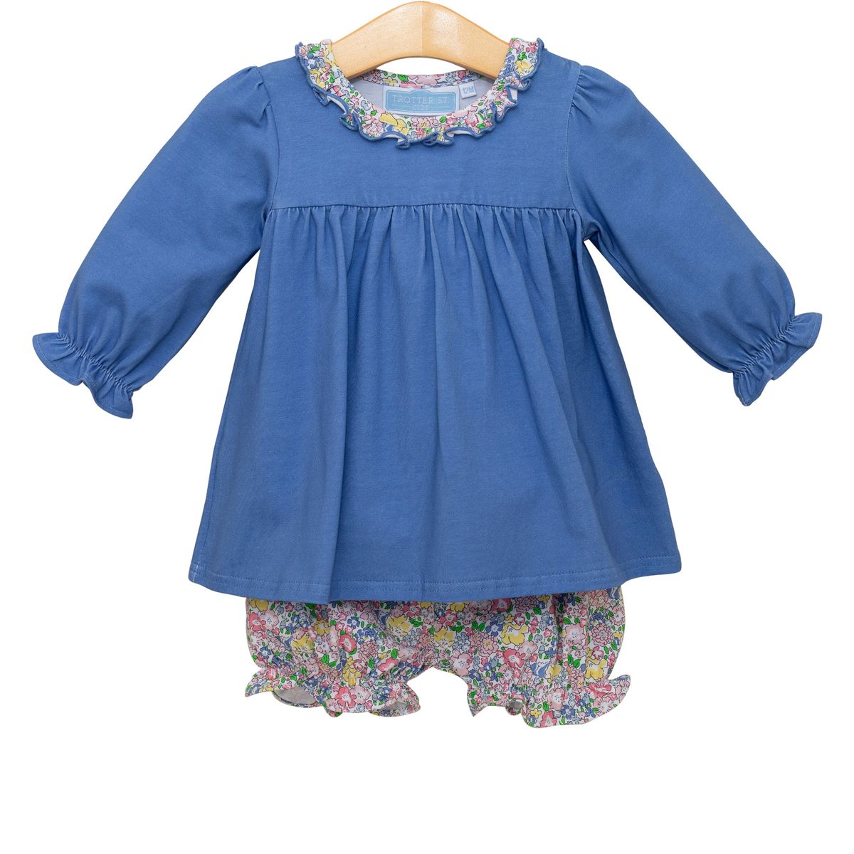 Liberty Floral Ruffle Bloomer Set