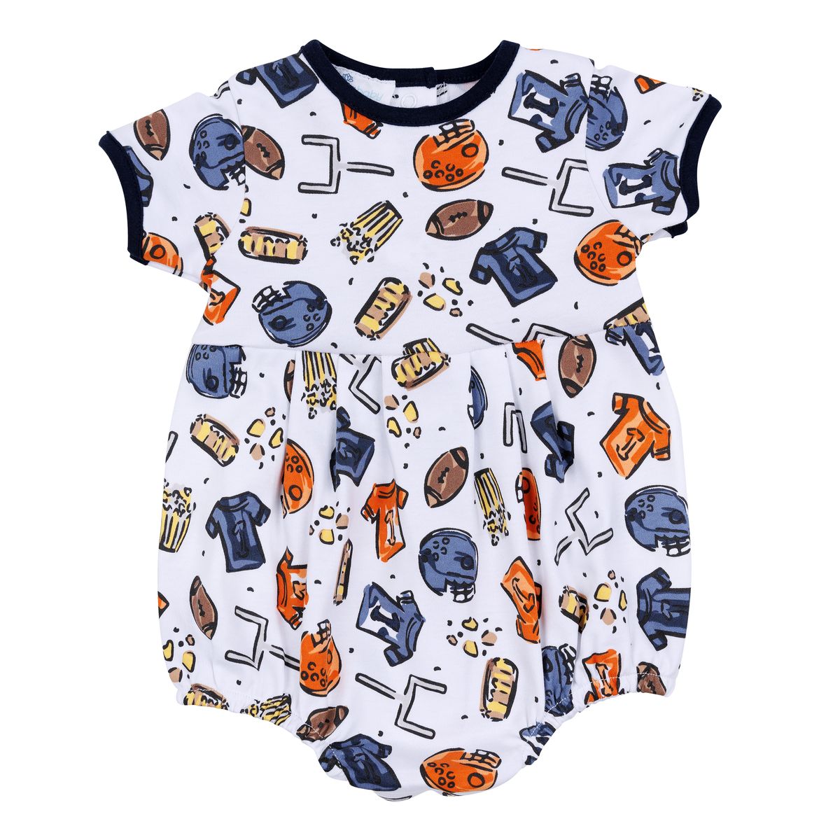 Magnolia Baby - Future Draft Picks Navy Orange S/S Bubble