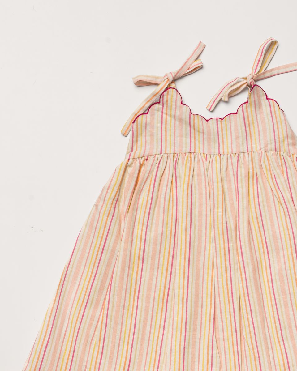 Pink Stripes Alena Dress