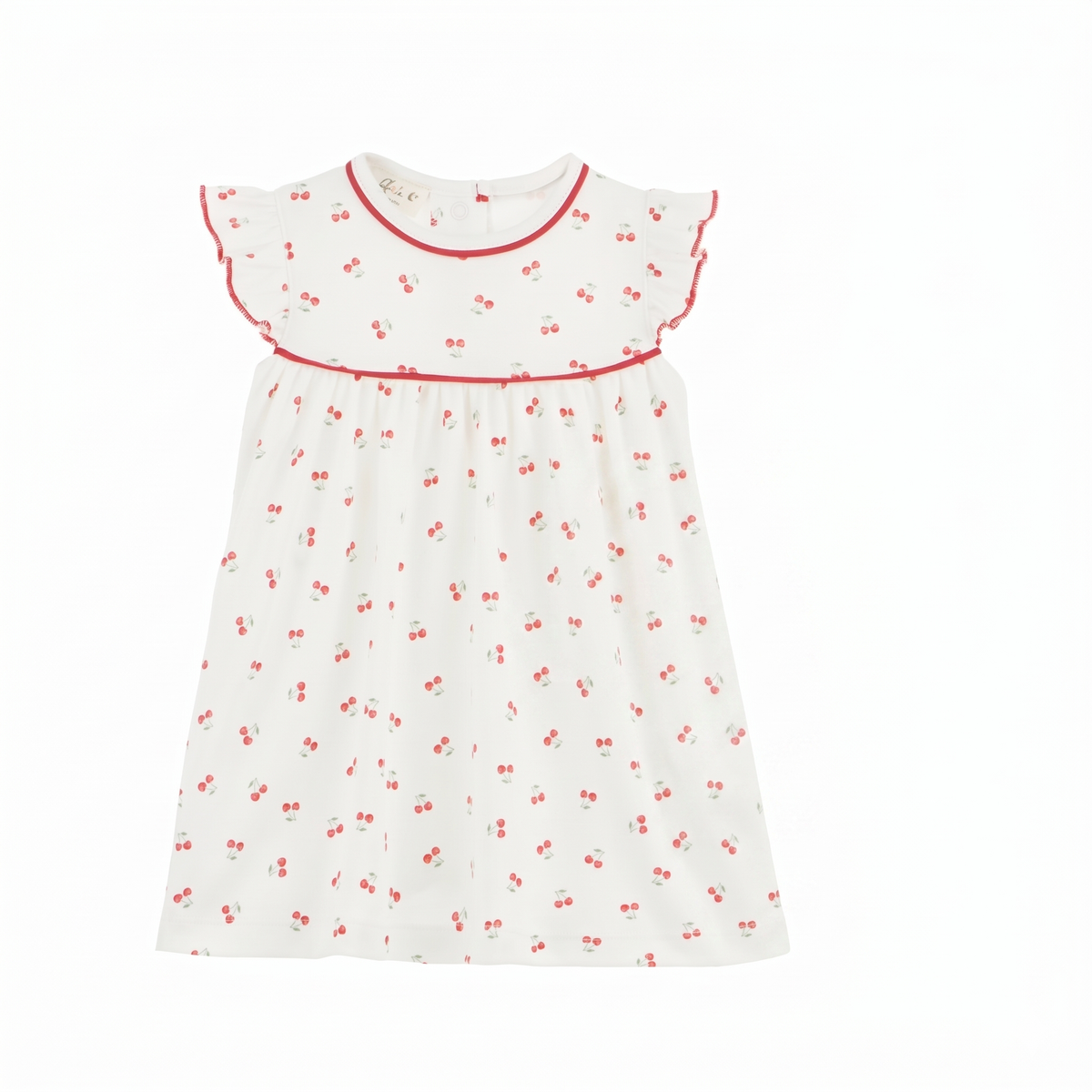 Cherry Grove Ivory Flutters Toddler Dress - Sweet E's Children's Boutique