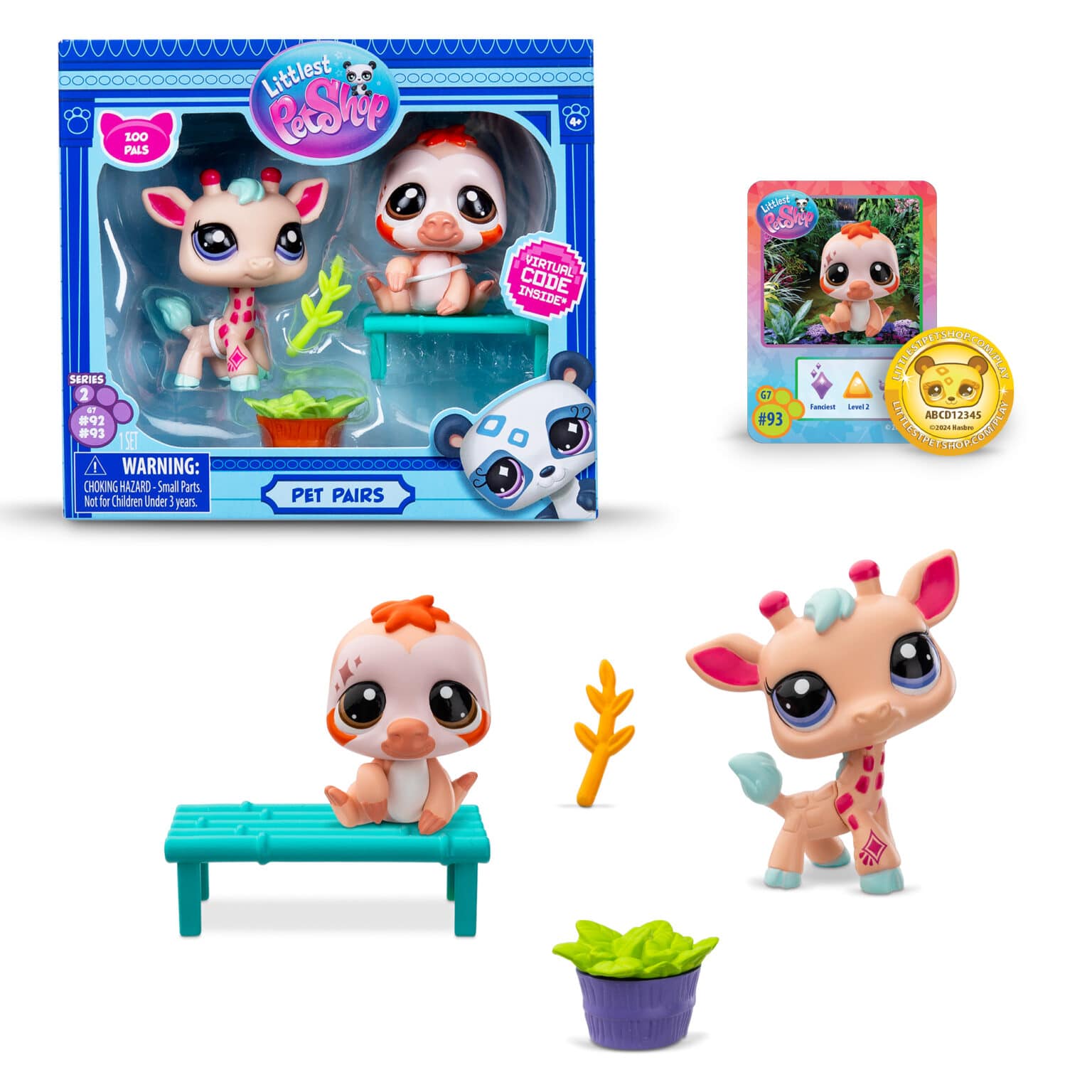Littlest Pet Shop Zoo Chill Pet Pair Sweet E's Children's Boutique