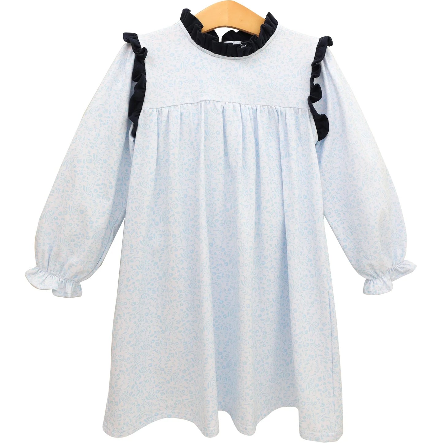 Blue Blooms Hallie Dress