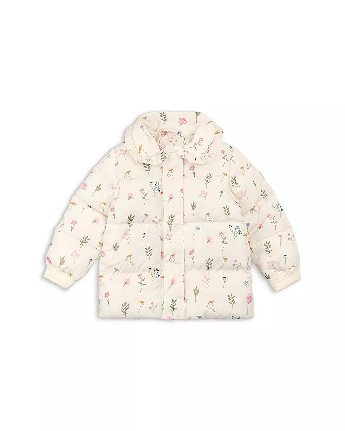 Floral Puffer Jacket
