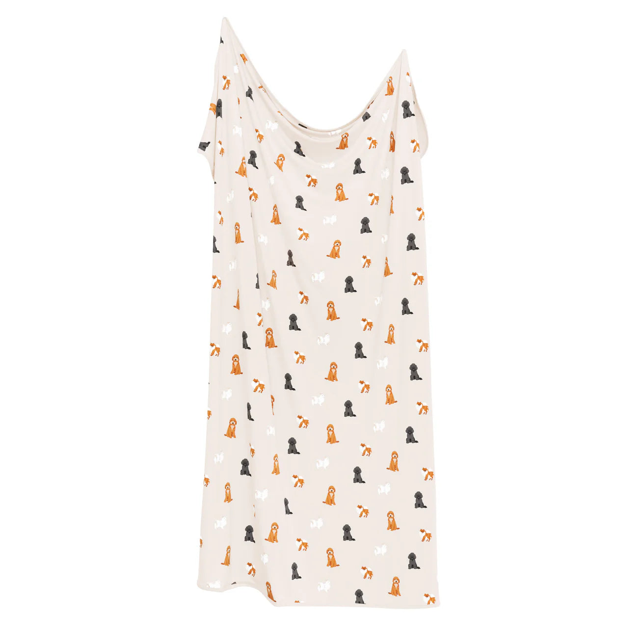 Fluffy Dog Swaddle Blanket