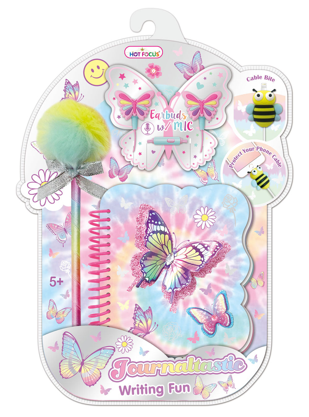 Tie Dye Butterfly Journalistic Writing Fun