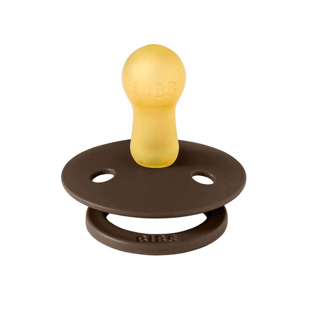 Bibs Pacifier - 2 Pack - Mocha/Dark Oak