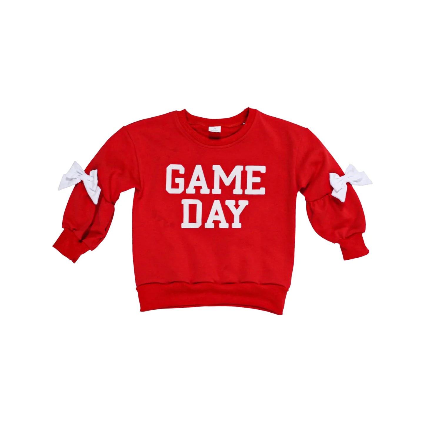 Red Game Day Crewneck