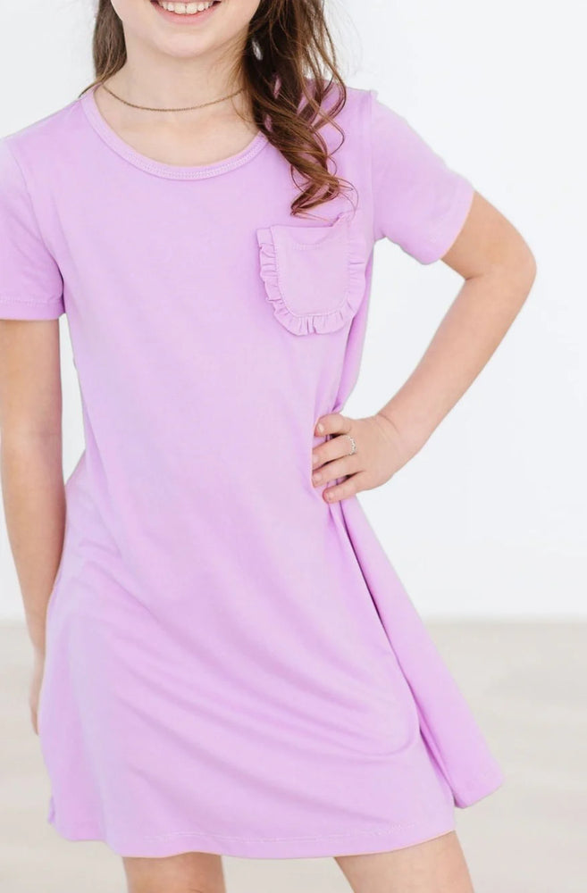 Mila & Rose -  Bright Lilac Shirt Dress