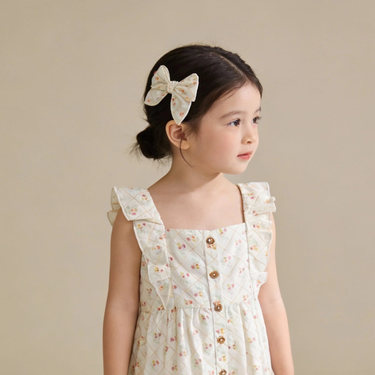 Spring Weave Organic Hair Bow Clip