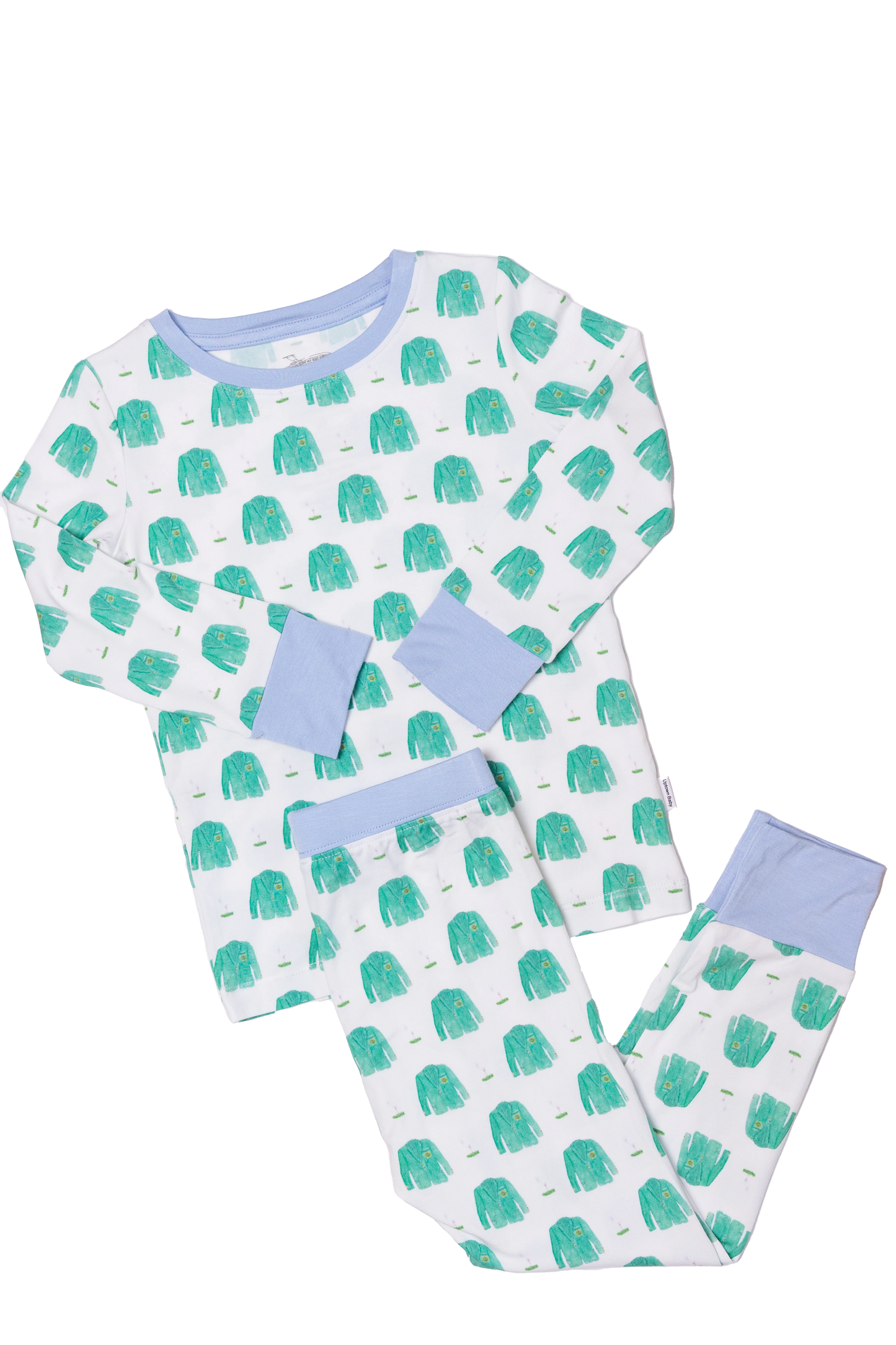 Blue Golf Two Piece Pajamas