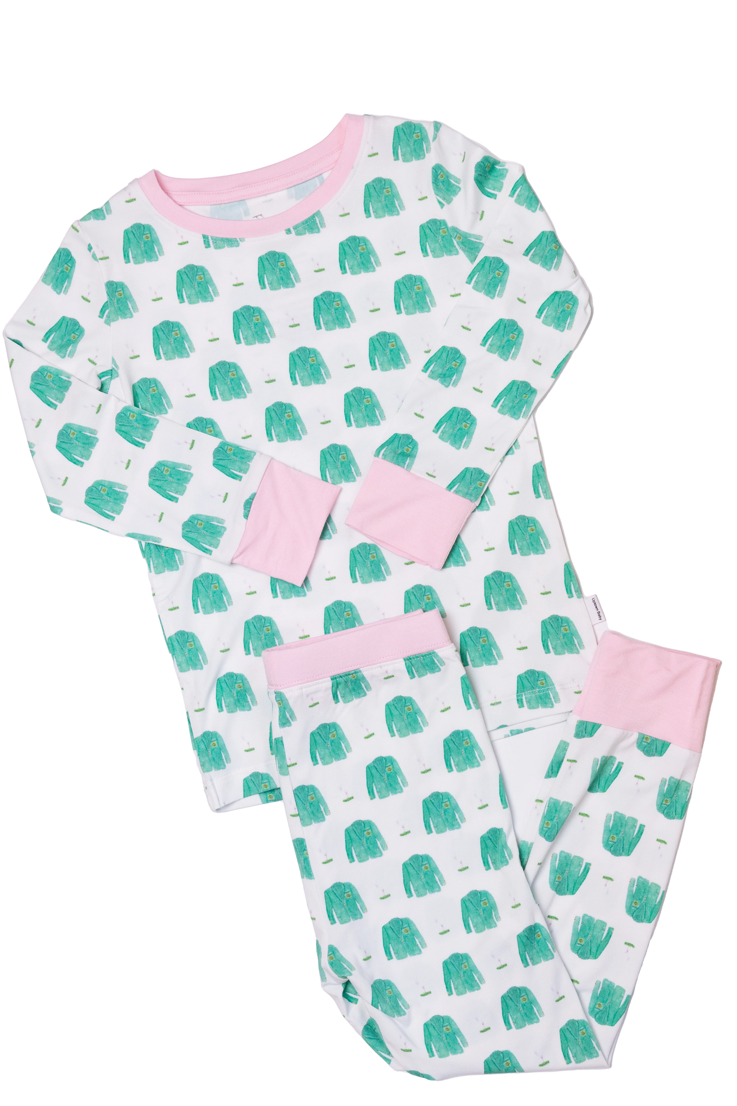 Pink Golf Two Piece Pajamas