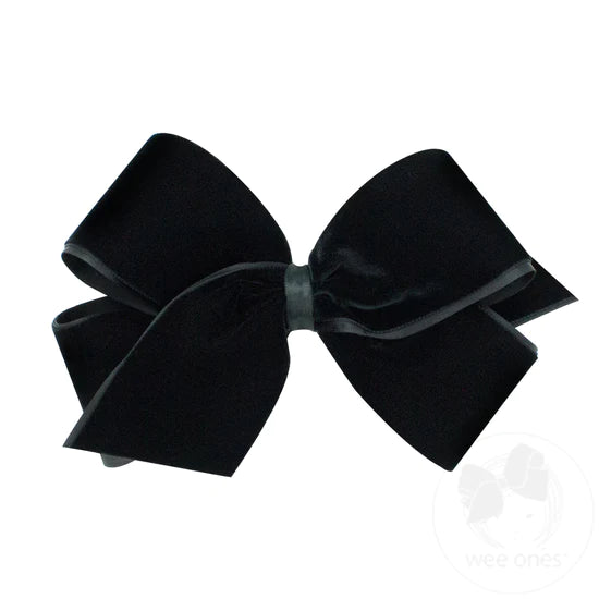 wee ones - Classic Velvet Bow