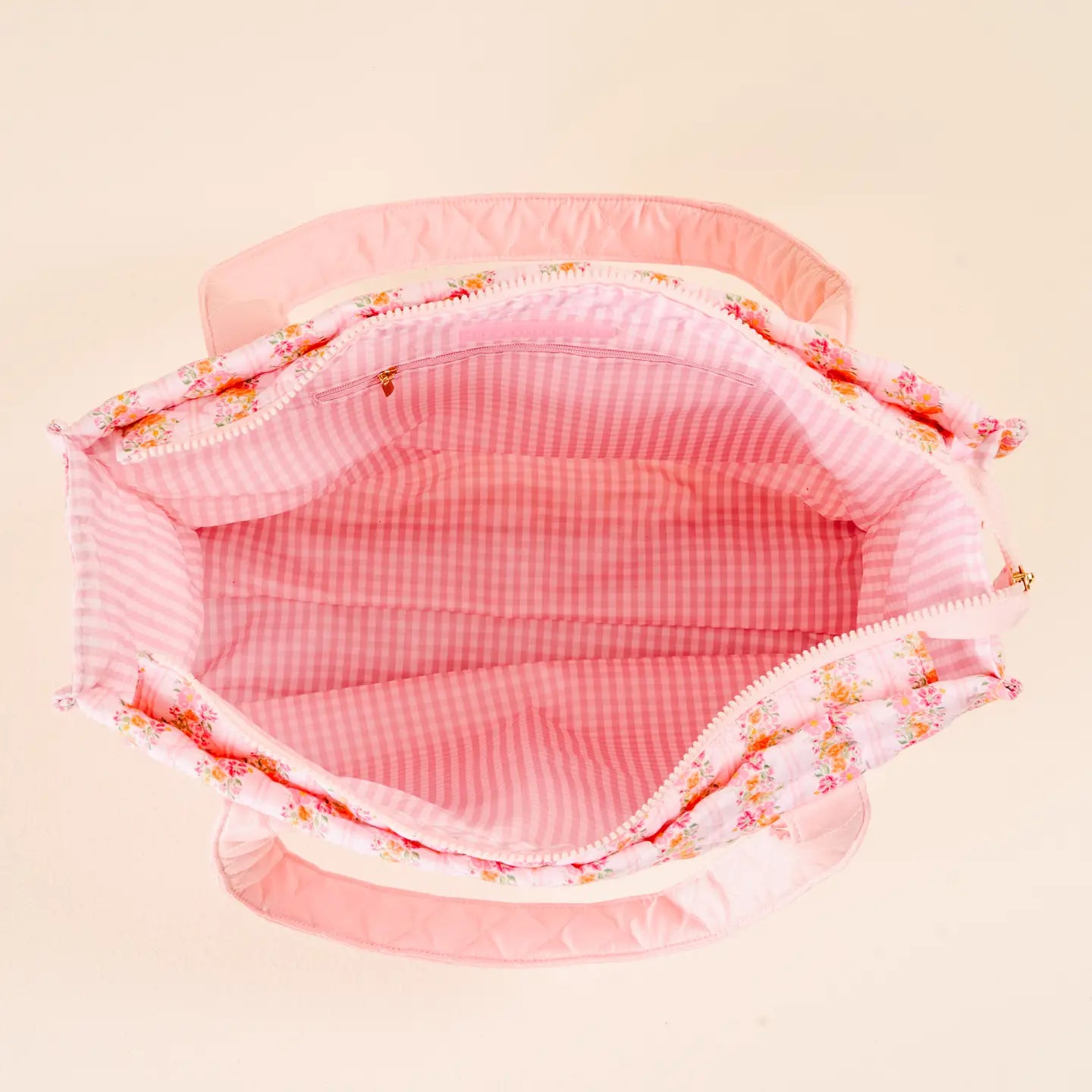 The Darling Effect - The Everyday Quilted Tote Bag-Petal Parade Pink