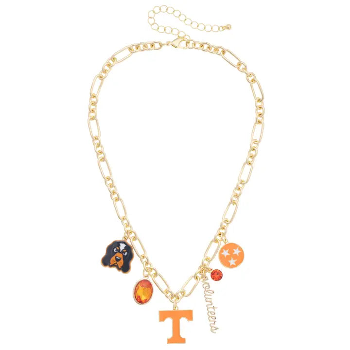 Tennessee Vols Gameday Charm Necklace
