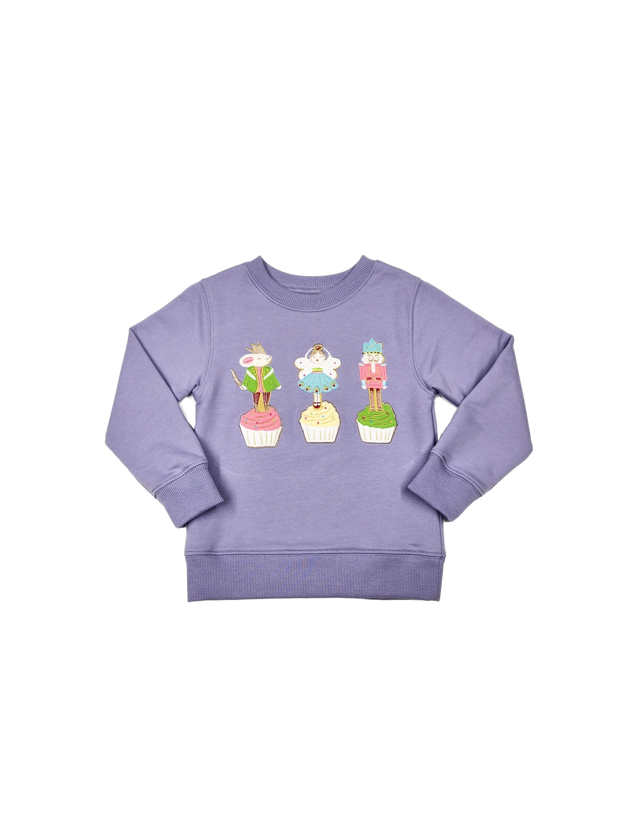 Persian Violet Cupcake Nutcracker Sweatshirt