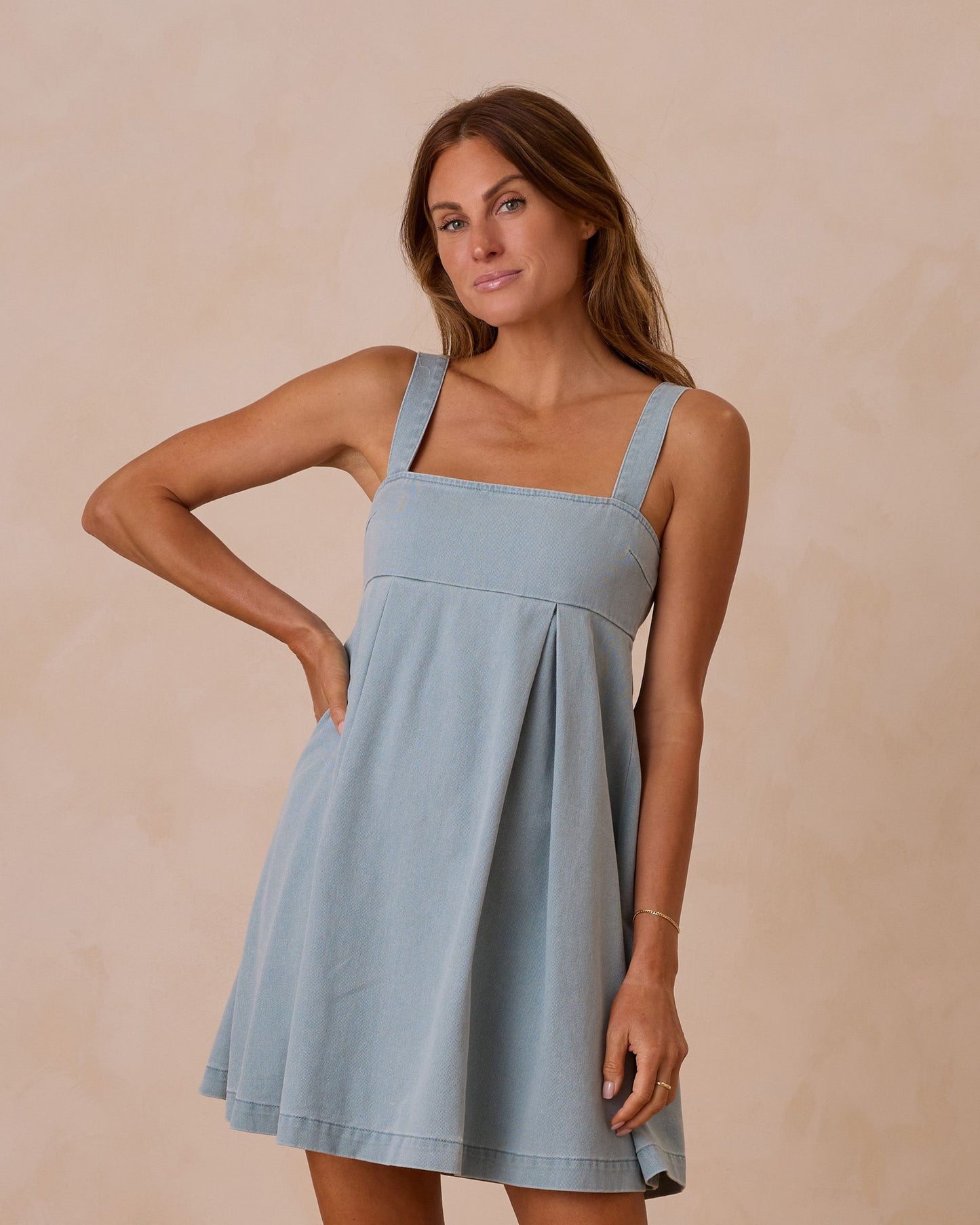 Rylee & Cru - Women's Ocean Denim Mini Dress