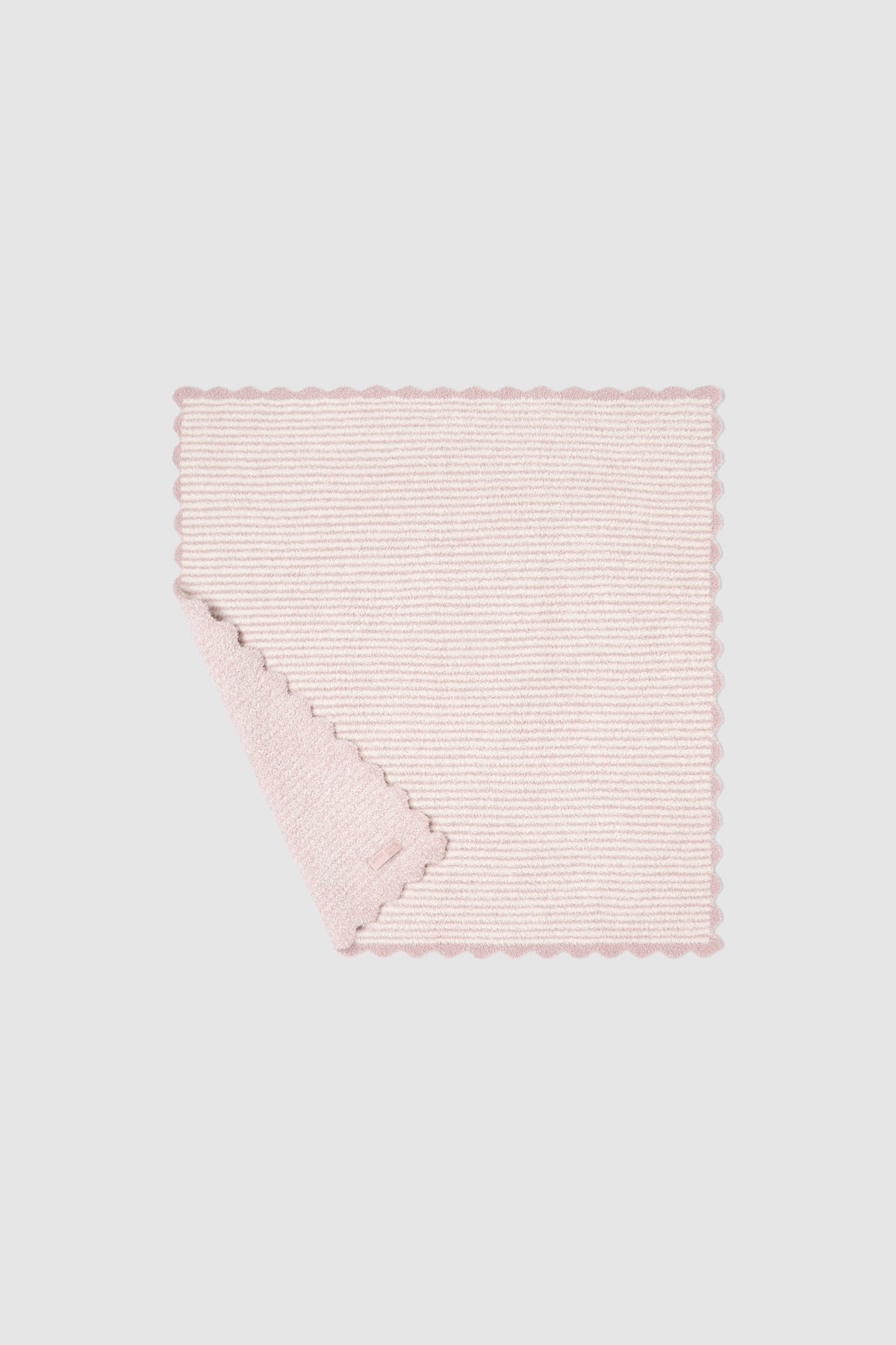CozyChic® Stripe Scallop Receiving Blanket
