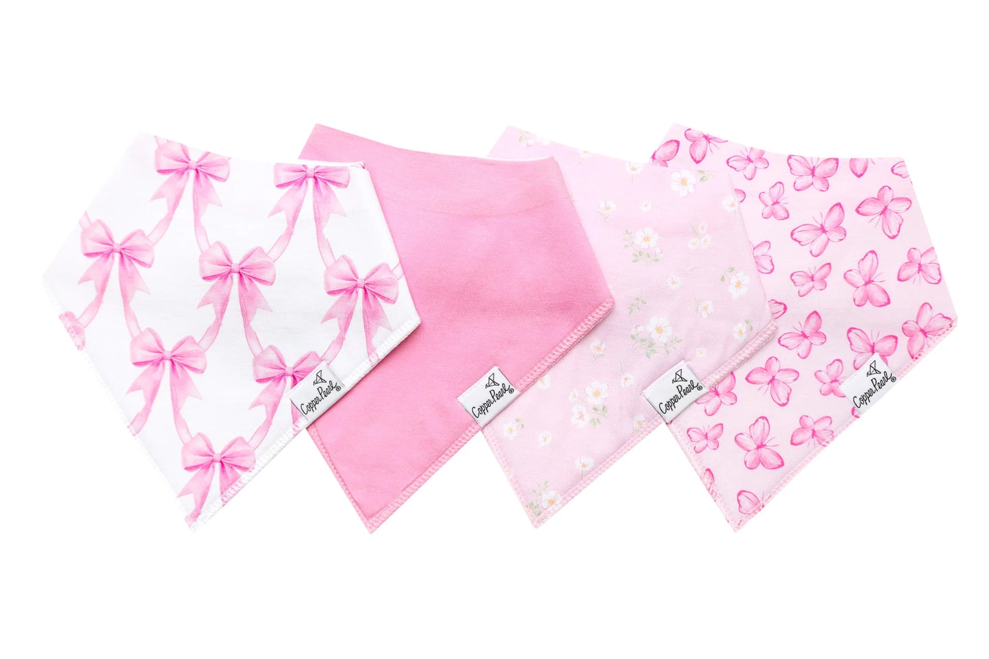 Bow My Gosh Baby Bandana Bibs