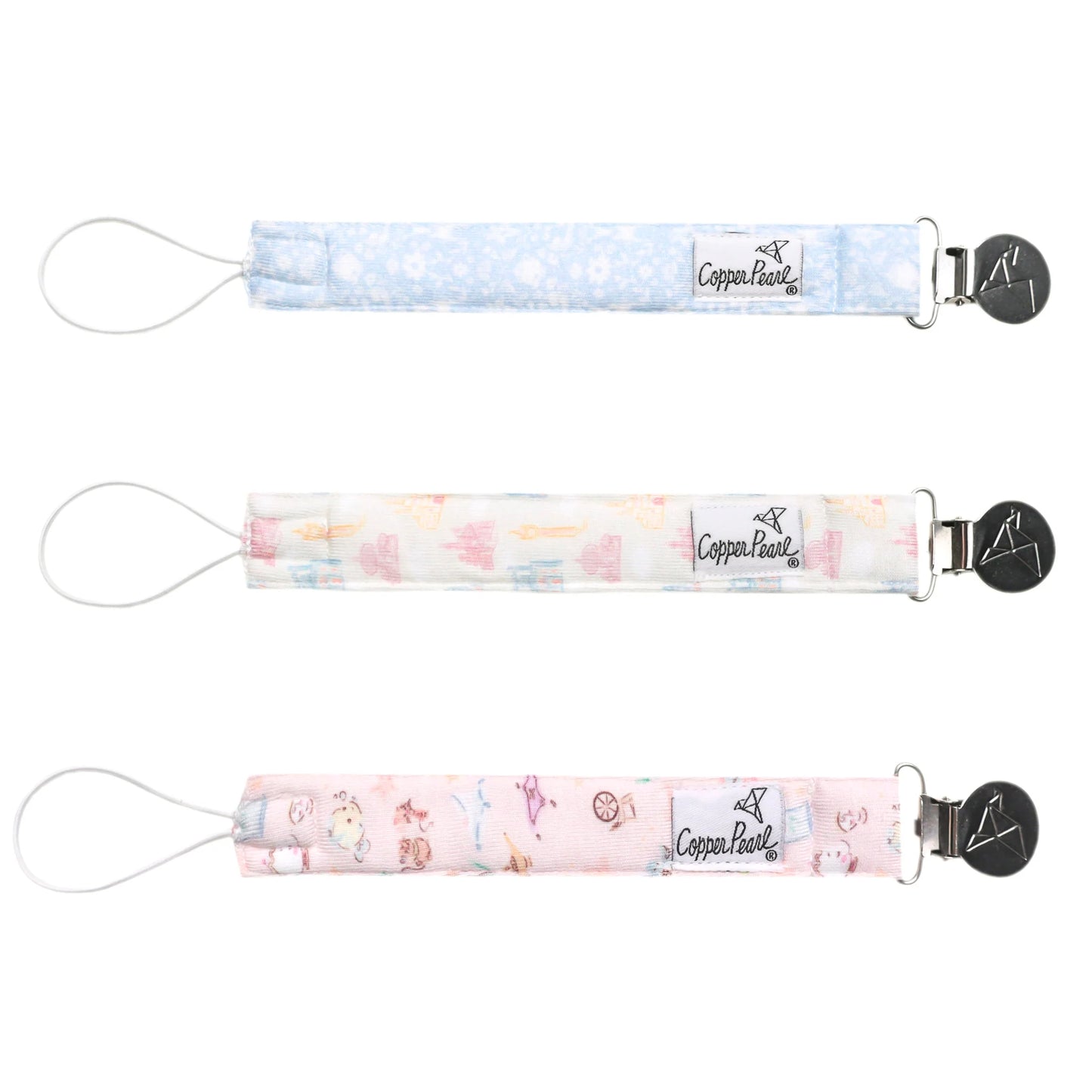 Disney Princess Binky Clip Set (3-Pack)