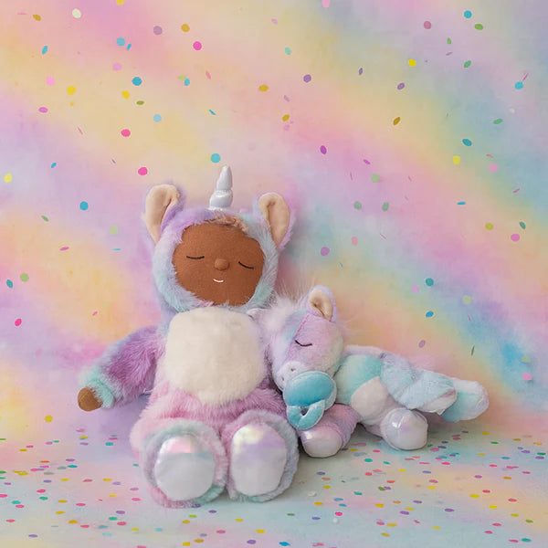 Dinky Dinkum Doll - Uli Unicorn - Rainbow