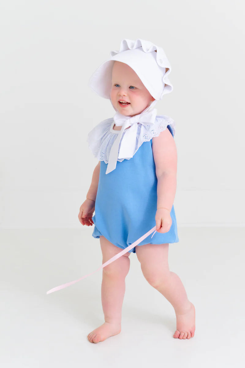 The Beaufort Bonnet Company - Begley Bubble - Barbados Blue/Worth Avenue White