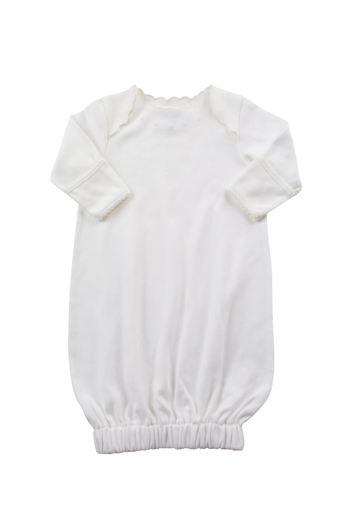 Ecru Dotson Sack Gown