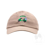wee ones - Boys Embroidered Golf Cart Cotton Twill Ball Cap