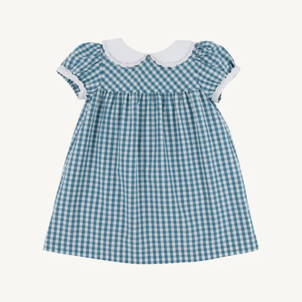 Barnsley Blue Gingham Holly Day Dress
