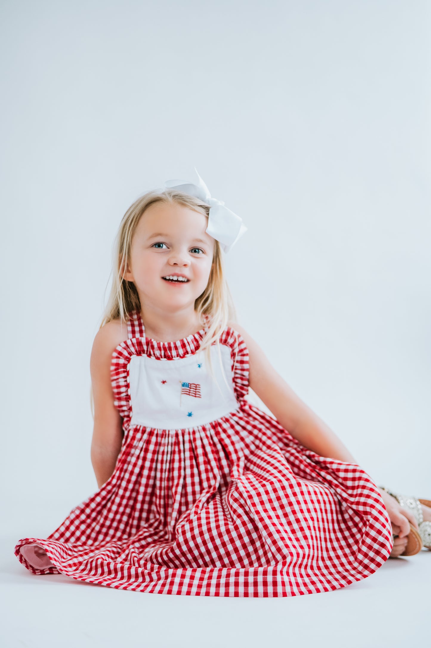 Maddie & Connor - Stars and Stripes Dress