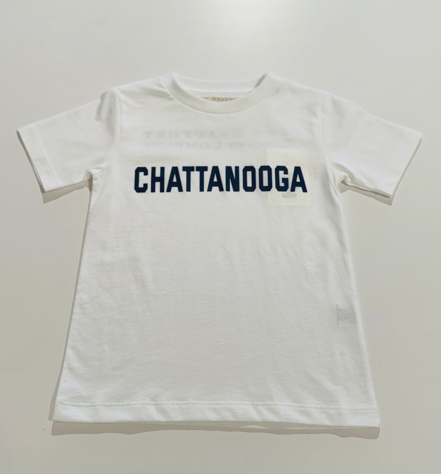 The Beaufort Bonnet Company - Sir Proper's City Hopper T Shirt Worth Ave White/Nantucket Navy/Chattanooga