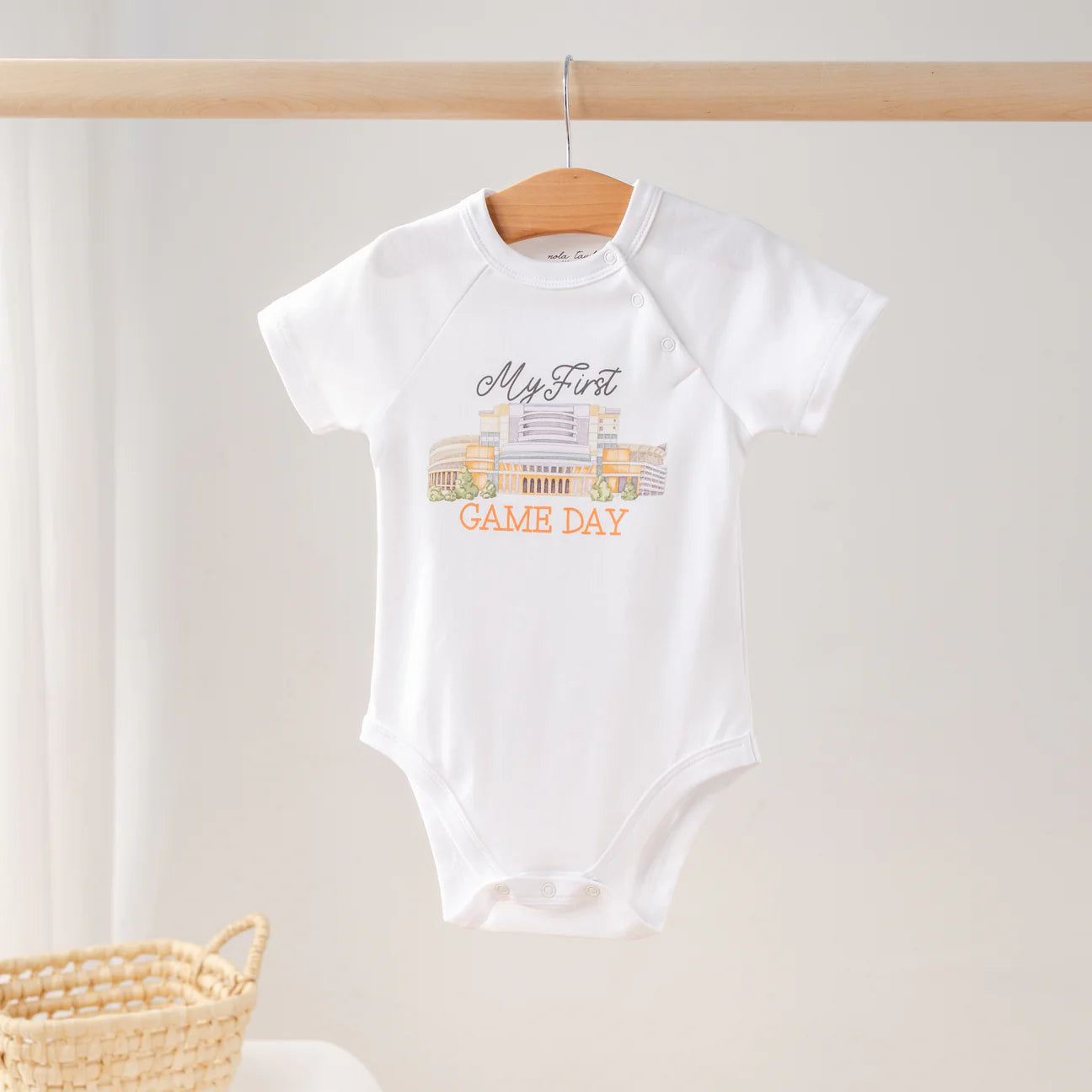 Tennessee - My First Game Day Organic Cotton Onesie
