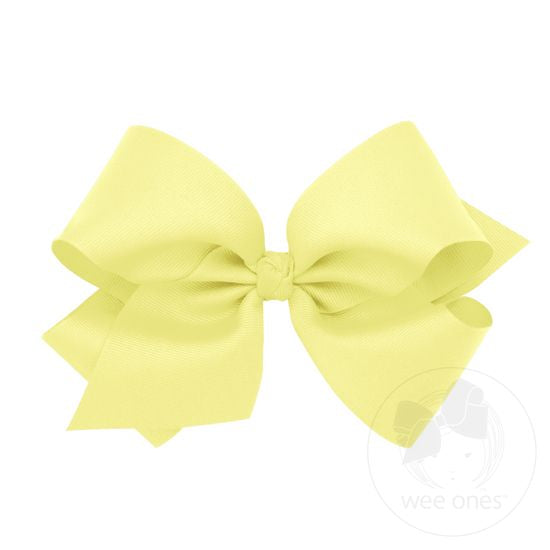wee ones - King Classic Grossgrain Hair Bow (Knot Wrap)