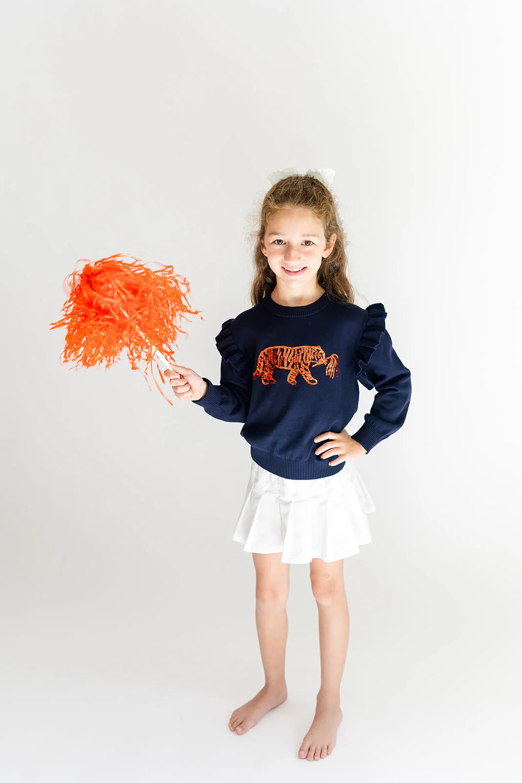 Studio Smocks - Tiger Sequin Sweater