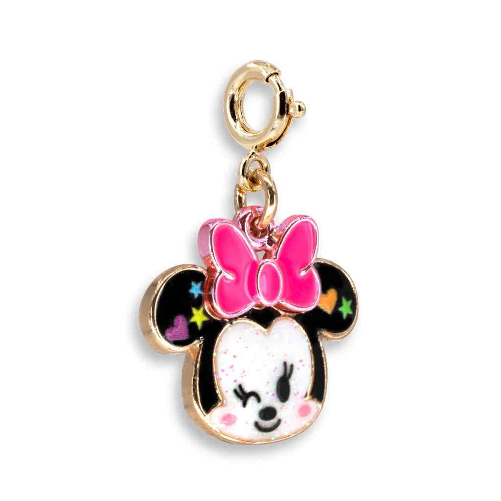 Charm It! - Gold Glitter Minnie Charm