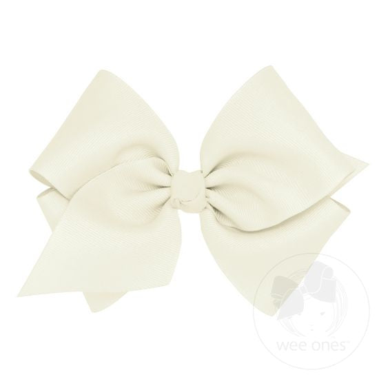 wee ones - Mini King Classic Grosgrain Hair Bow (Knot Wrap)