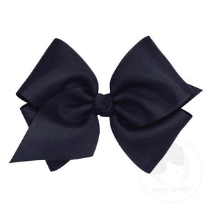 wee ones - Mini King Classic Grosgrain Hair Bow (Knot Wrap)