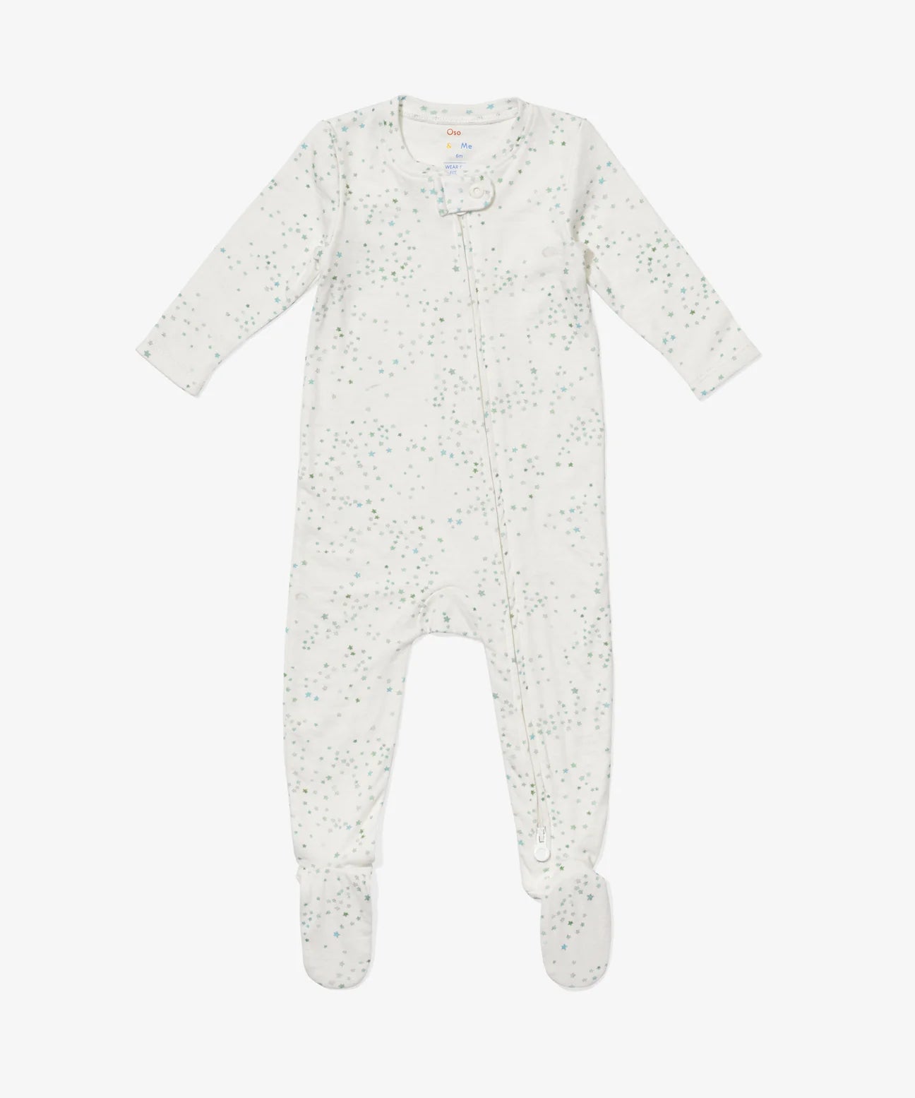 Seafoam Star Marley Zip Pajama