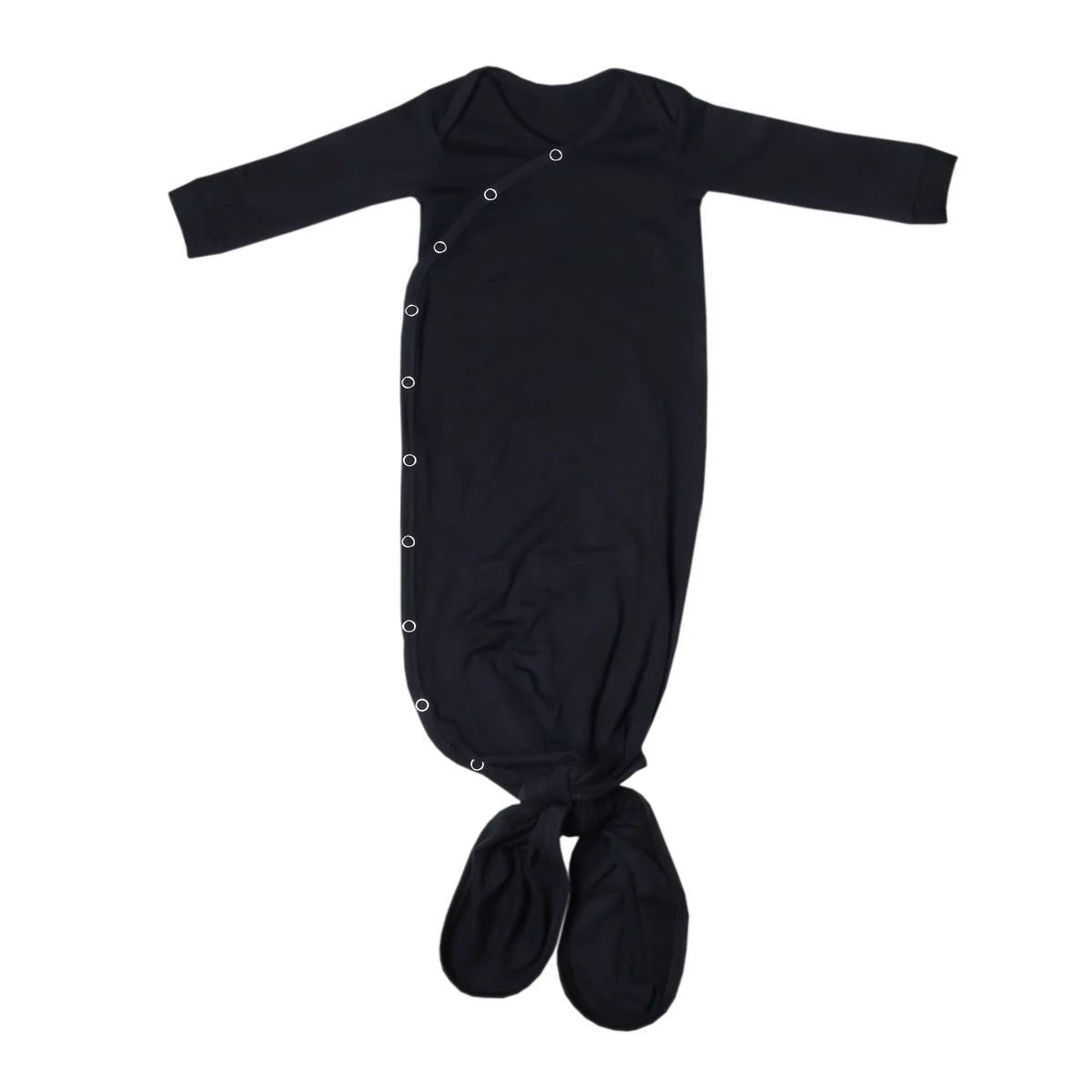 Copper Pearl - Midnight Newborn Knotted Gown