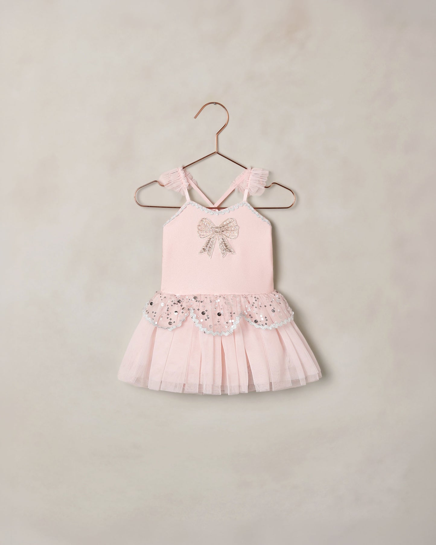 Pink Elise tutu by Noralee, featuring soft pink tulle layers and a delicate waistband, perfect for dance or costume wear.