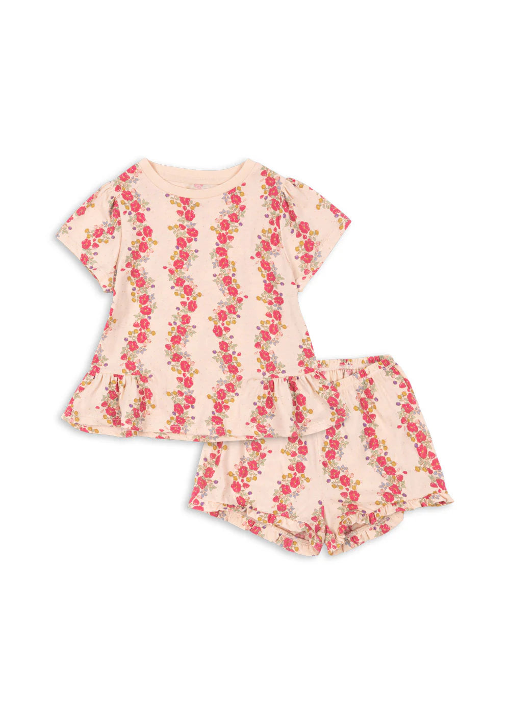 Konges Slojd - Famo Frill Set Floria Pink