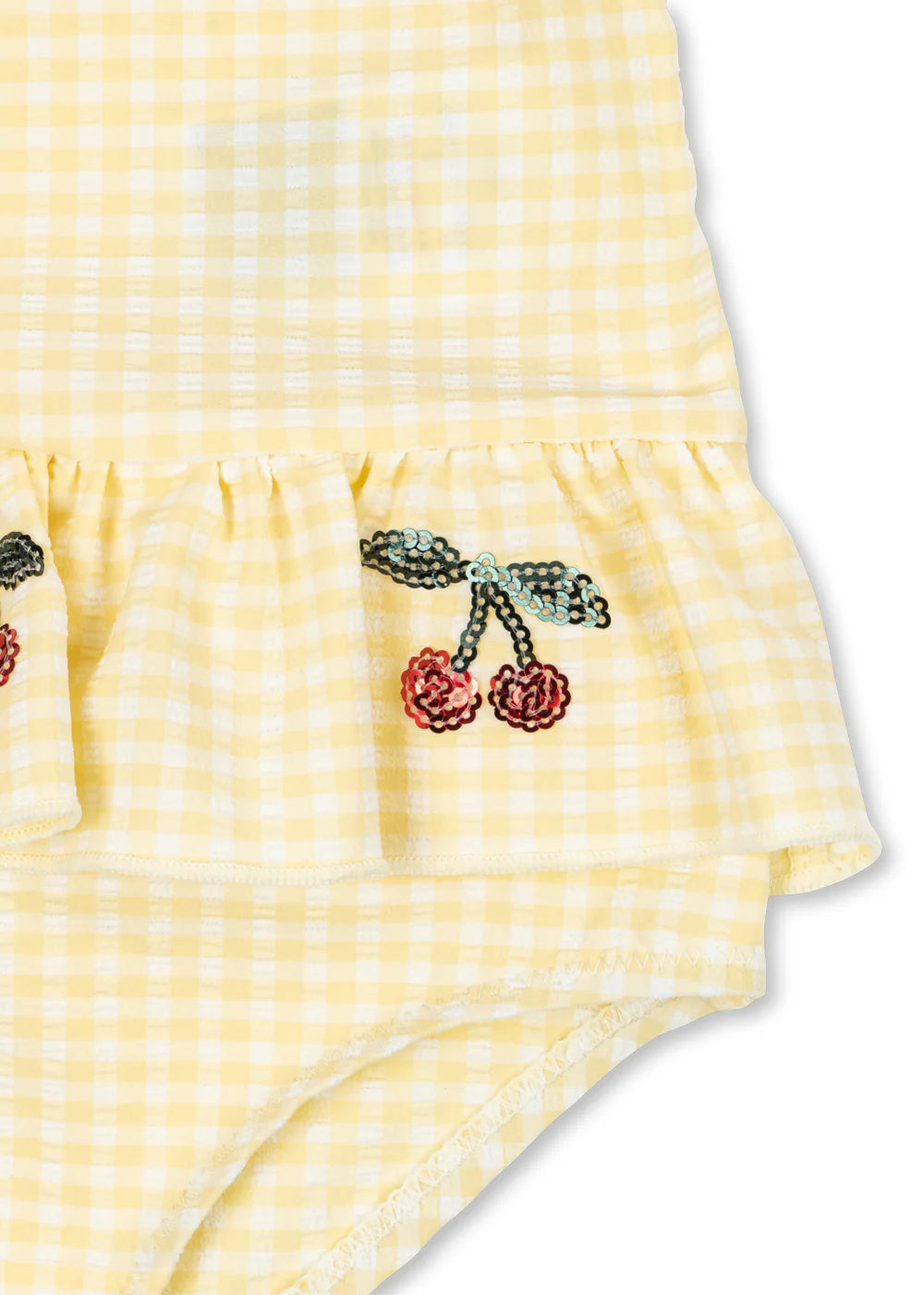 Banana Almond Check Etta Swimsuit