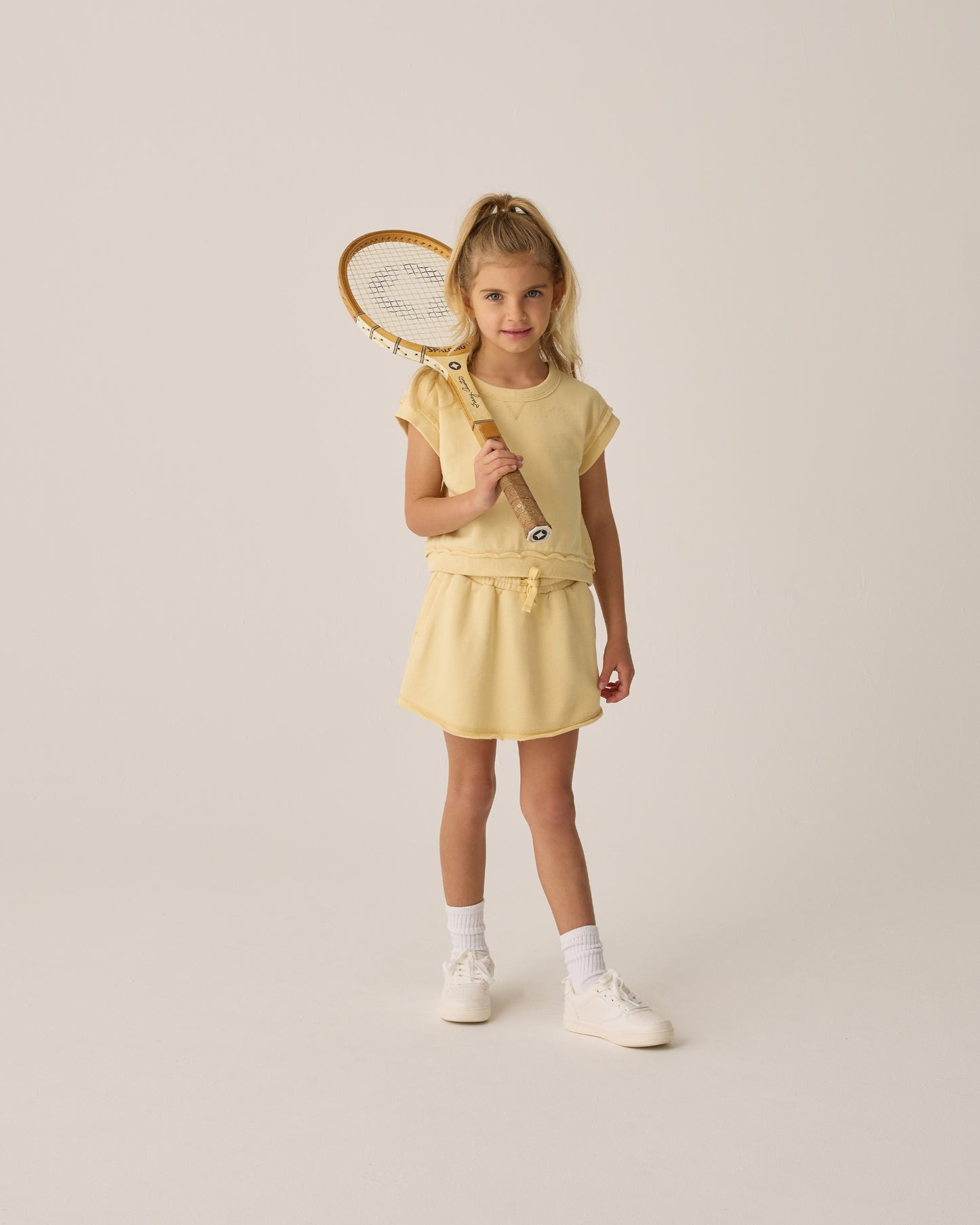 Rylee & Cru - Yellow Volley Skirt