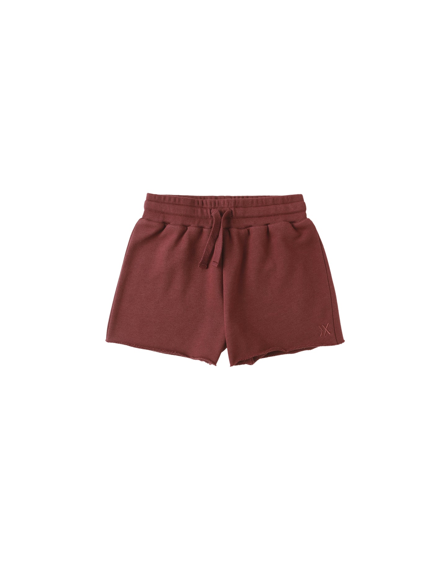 Rylee & Cru - Burgundy Sweat Short