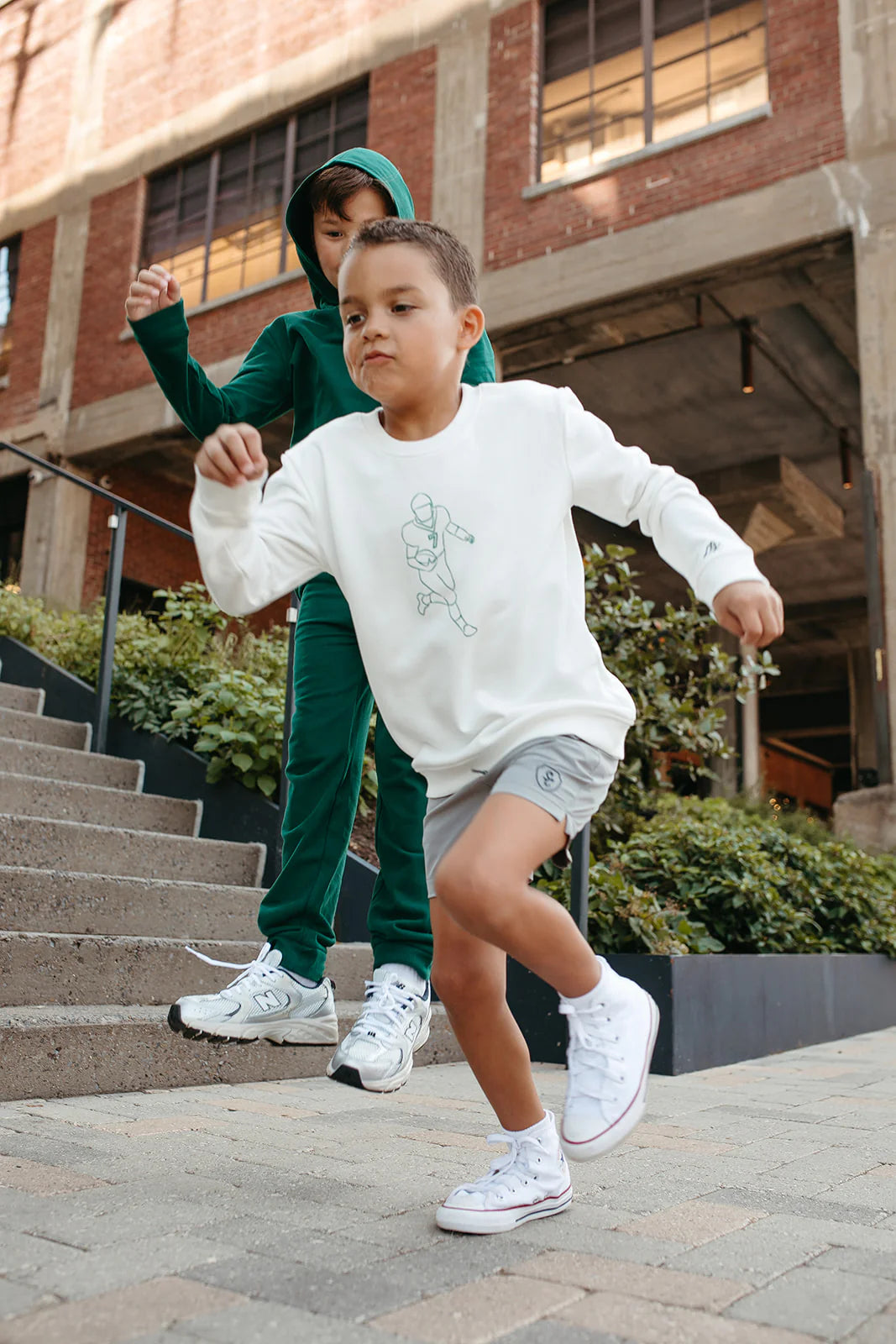 Parker Fleece Sweatshirt - Football