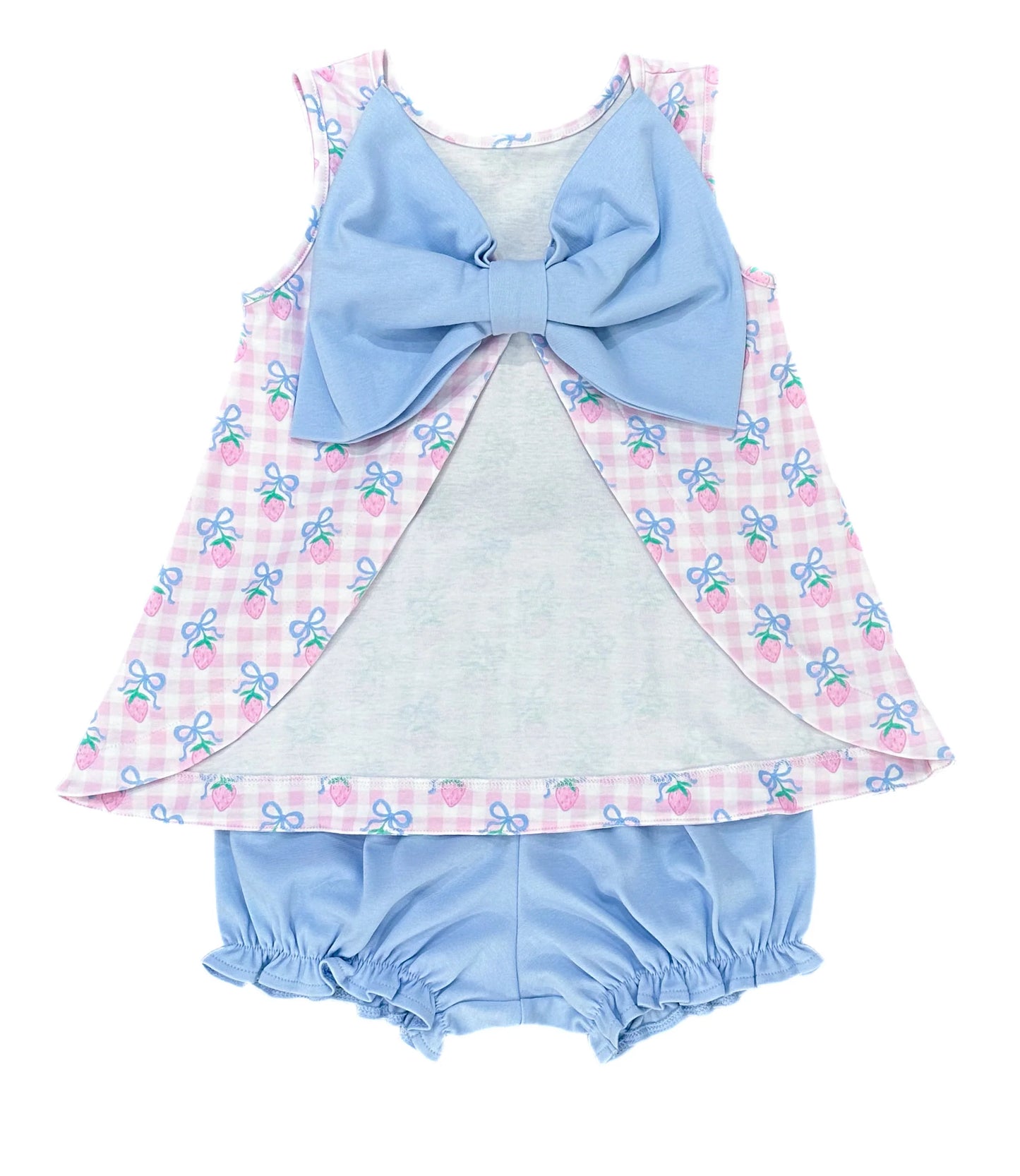 James & Lottie Berry Special Lottie Bloomer Set featuring soft fabric and colorful berry print for comfortable, stylish baby wear.