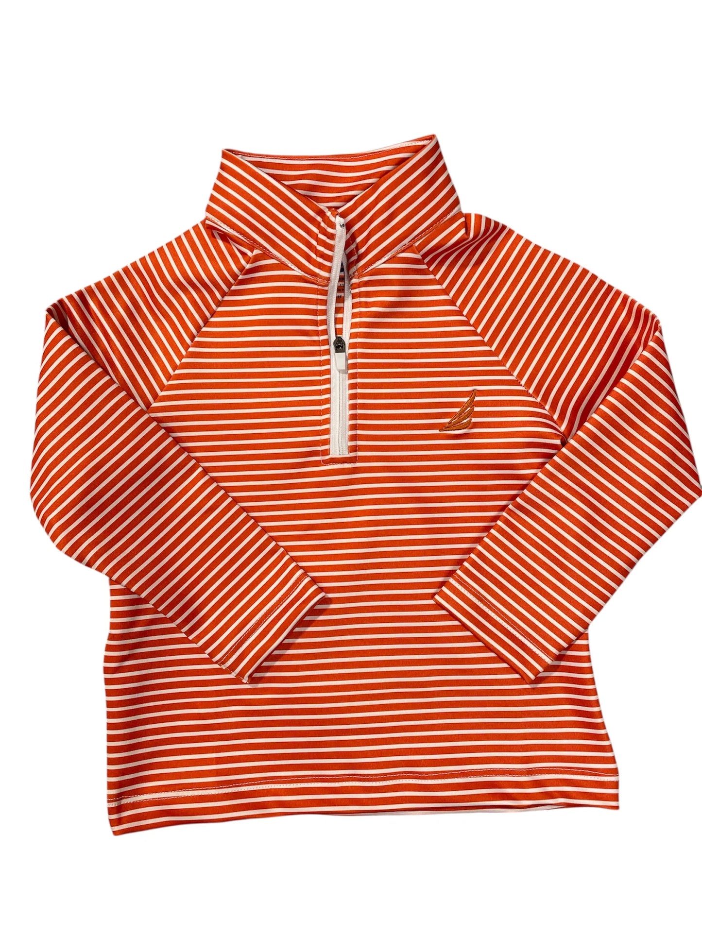 Levi Performance Rust Stripe Quarter Zip