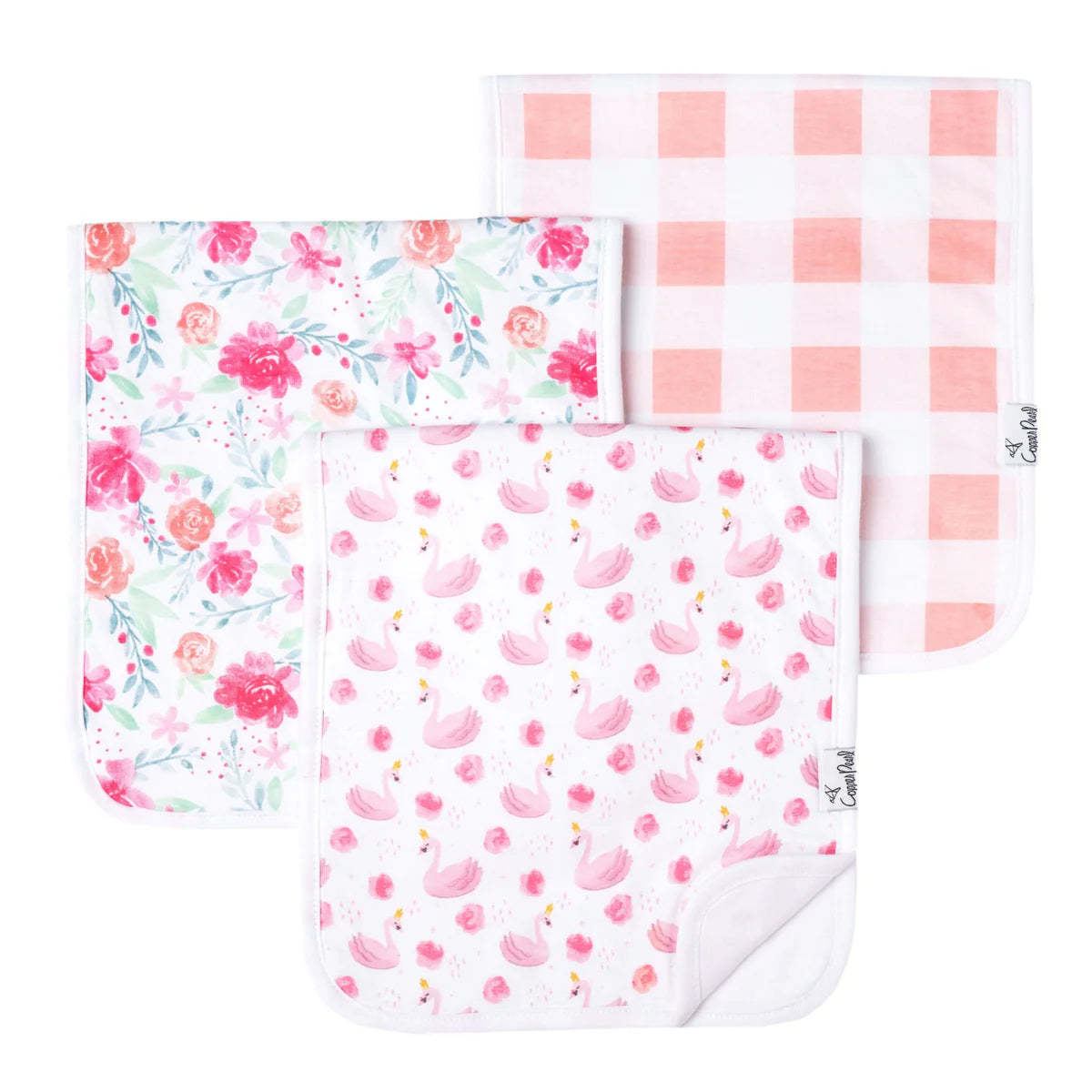 Copper Pearl - June Premium Burp Cloths